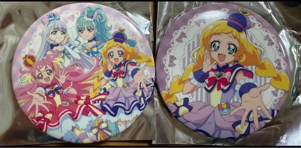 【ドリームステージ限定】わんだふるプリキュア!缶バッジ ドリームステージ 全員 キュアフレンディ