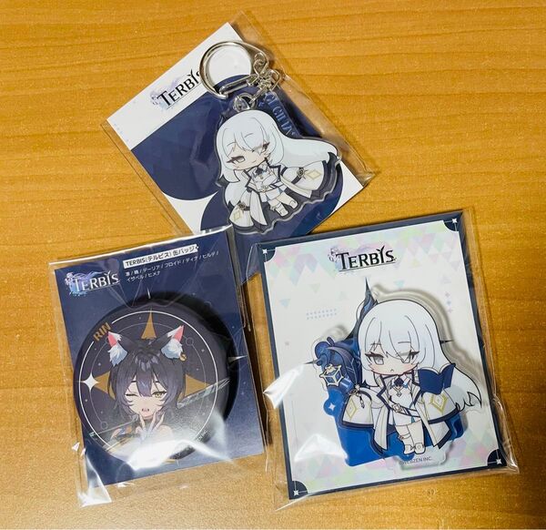 TERBIS C105 アクリルスタンド アクリルキーホルダー 缶バッジ Terbis Webzen