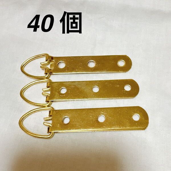 残り1点!石膏ボード用 壁掛け 固定ネジ 40個 三角吊り金具 額縁フック