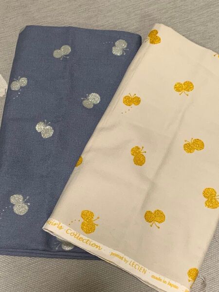 ちょうちょ柄生地 まとめ売り