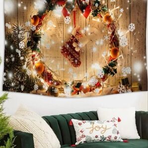 クリスマス タペストリー 飾り (受け取り評価をしない方はご遠慮願います)