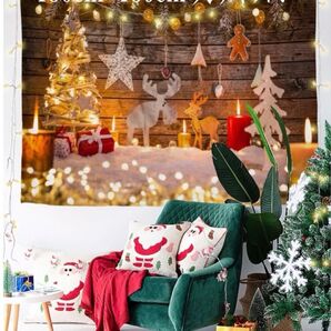 クリスマス タペストリー (受け取り評価をしない方はご遠慮願います)