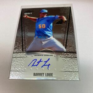 Barret Loux RC 2011 Leaf Draft auto