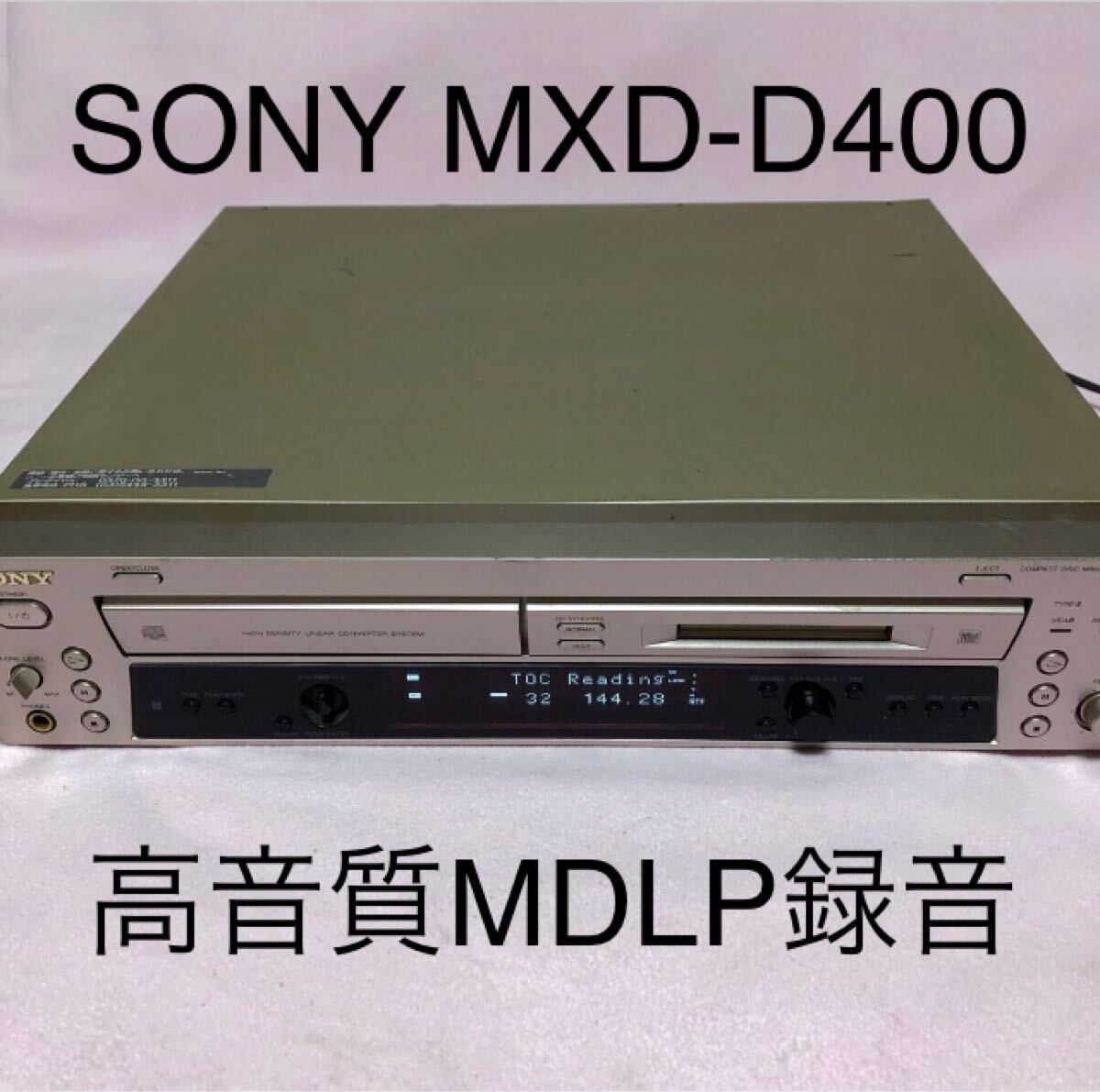 Yahoo!オークション -「ソニー mxd-d400」の落札相場・落札価格 Yahoo!オークション -「ソニー mxd-d400」の落札相場・落札価格