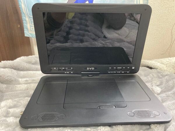 ポータブルDVDプレーヤー ブラック