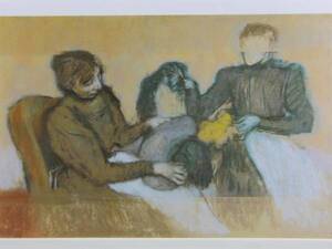 Art hand Auction Edgar Degas, modistes garnissants, Tiré d'un livre d'art encadré super rare, Tout neuf, encadré de haute qualité, livraison gratuite, l'IAFA, peinture, peinture à l'huile, portrait