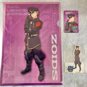 ゾイド ロフト LOFT POPUP ポップ アップ ツアー ステッカー ラミネートカード クリアファイル シュバルツ少佐