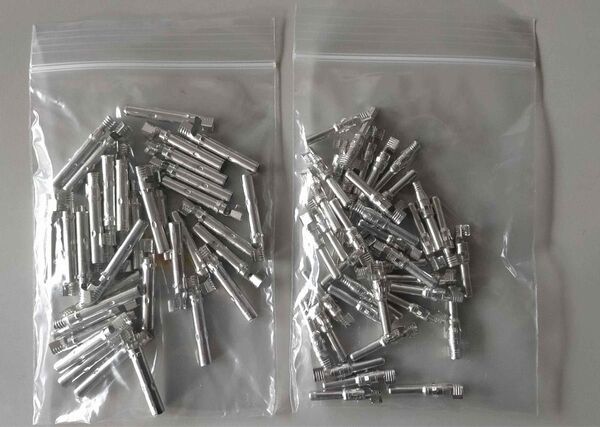 端子50組 太陽光 MC4コネクタ用ギボシ 2.5~6 sq線用 ソーラー接続