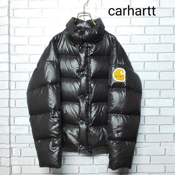 【carhartt】カーハート SOFILETA ダウンジャケット ブラック S 肉厚