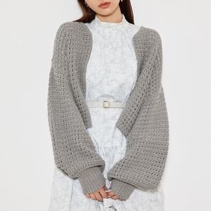 rienda ラフニットカーディガン