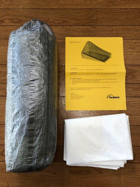 Tarptent AEON Li タープテント イオン ソロテント dcf キューベン
