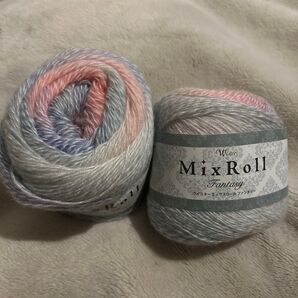 MIXロール 毛糸