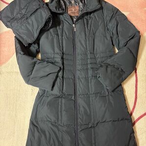 【売りつくし】MONCLER 黒 ダウンジャケット フード付き サイズ0