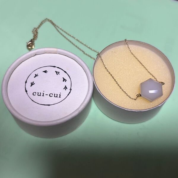 cui cui hexagonネックレス
