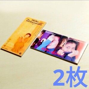 中山美穂 シングルCD 2枚セット WANDS 世界中の誰よりきっと
