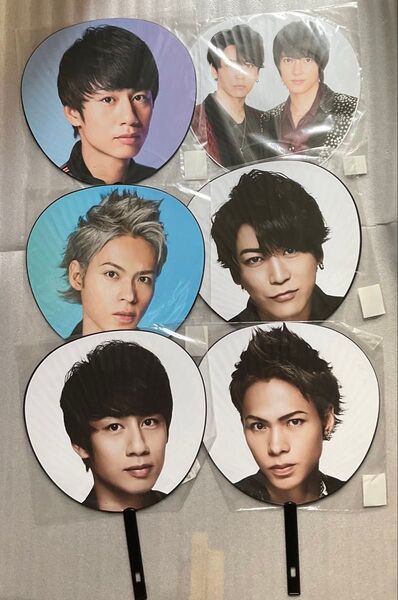 KAT-TUN LIVE TOUR CAST UNION ジャンボうちわ6枚