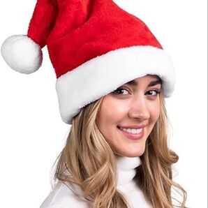 サンタ 帽子 男女兼用 大人 子供用 子ども 赤 暖かい 小物 仮装 ふかふか サンタ コスプレ サンタ帽 パーティー用品
