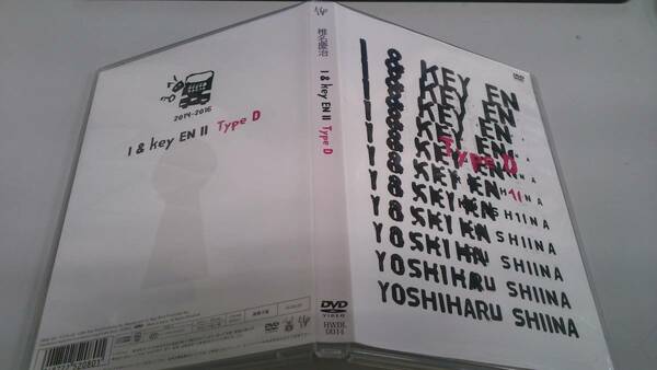 ●送料無料●椎名慶治 DVD●「Ｉ＆key EN 2 Type D 」●surface●ドキュメンタリーDVD●
