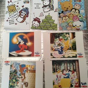 ポストカード ディズニー 7枚 長期自宅保管 現実販売