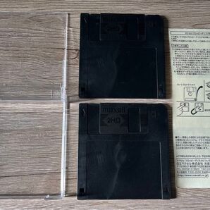 フロッピーディスク FD 2枚セット ケース入り 日立マクセル