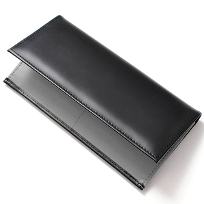 【1点限り赤字大特価】【送料込み】【期間限定】【新品】【税込み】馬革 ホースハイド加工 軽量モデル 男女兼用 ロングウォレット GY