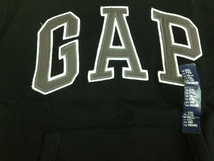 ■ＧＡＰ■新品■150■ロゴパーカー■ギャップ■黒■5-3_画像2