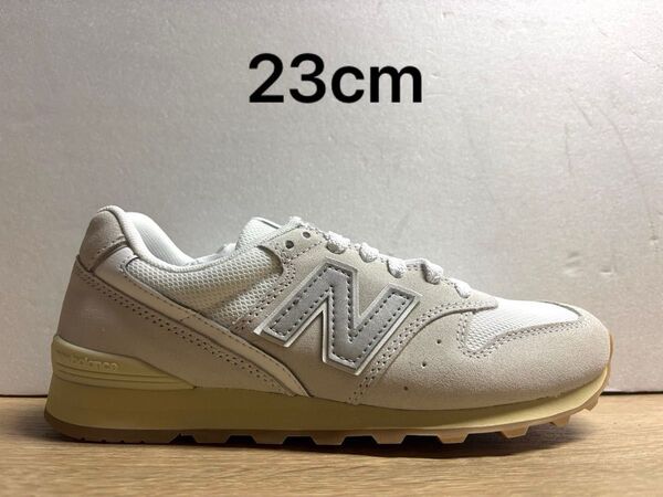 未使用 23cm D ニューバランス WL996SH2 ライトグレー newbalance