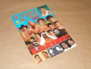 全日本プロレス　'91サマーアクションシリーズ2　パンフレット