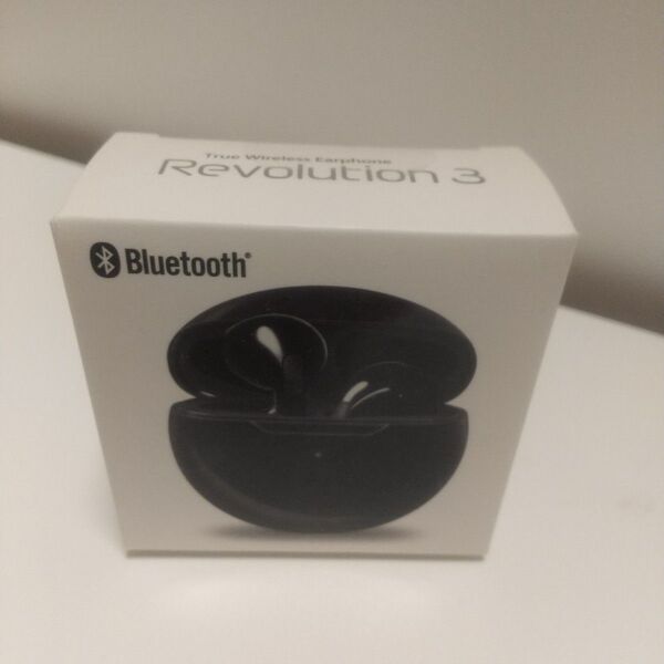 レボリューション3 Bluetooth ワイヤレス イヤホン ブラック 黒 音楽 ミュージック