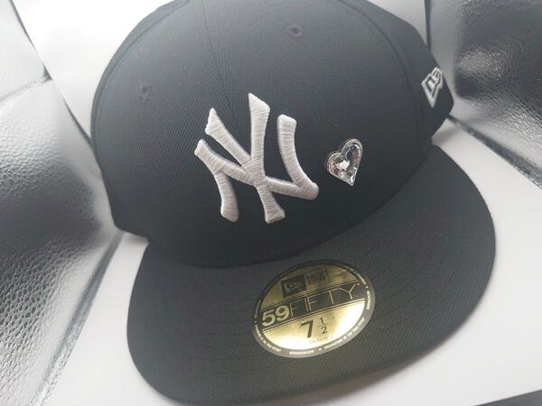 【絶版品】NEW ERA☆ベースボールキャップ スワロフスキーコラボ 美品