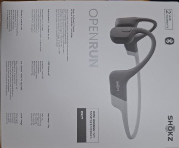 『箱のみです』骨伝導 SHOKS open run Bluetoothイヤホン