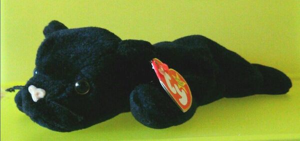 BEANIE BABY Velvet 黒豹のぬいぐるみ ビーニーベイビー