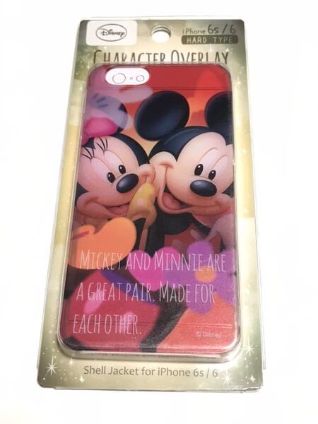 匿名送料込 iPhone6 iPhone6s用 カバー ハードタイプケース ディズニーDisney MICKEYミッキーマウス ミニーマウス 新品 アイフォーン6s/EW6