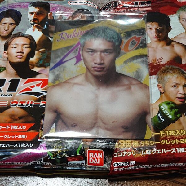RIZINウエハース24 No.03 安保瑠輝也選手