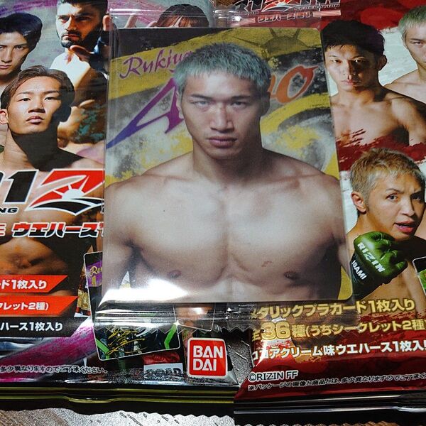 RIZINウエハース24 No.03 安保瑠輝也選手