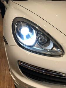 ポルシェ　PORSCHE　カイエン　958　純正HID交換バルブ　D1S共通　D1C　6000K　純白の輝！国際基準　S　ターボ　ディーゼル　ハイブリッド