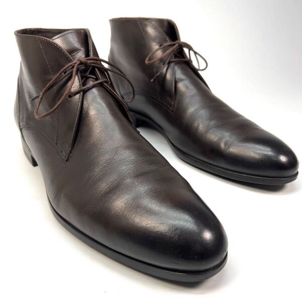 高級 Ermenegildo Zegna メンズブーツ 25.5cm