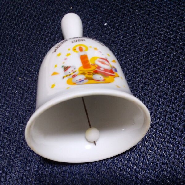 ハンドベル陶器製 ケンタッキーフライドチキン 1988年 非売品 メリークリスマス