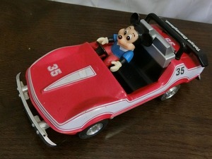 ブリキ　レトロ　東京ディズニーランド　ミッキーマウス　車　35　ビンテージ　