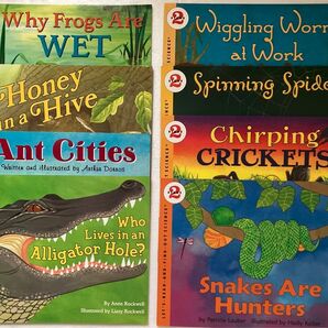 Let’s Read and Find out Science レベル2 8冊 英語絵本 英語多読 洋書 生き物 昆虫 絵本