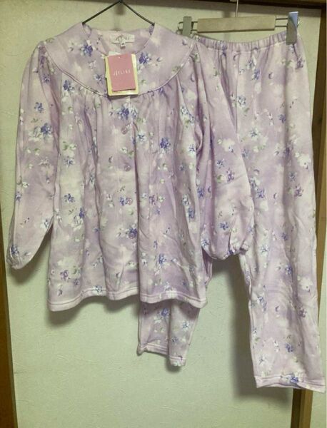 (新品)レディース婦人長袖裏起毛パジャマLP