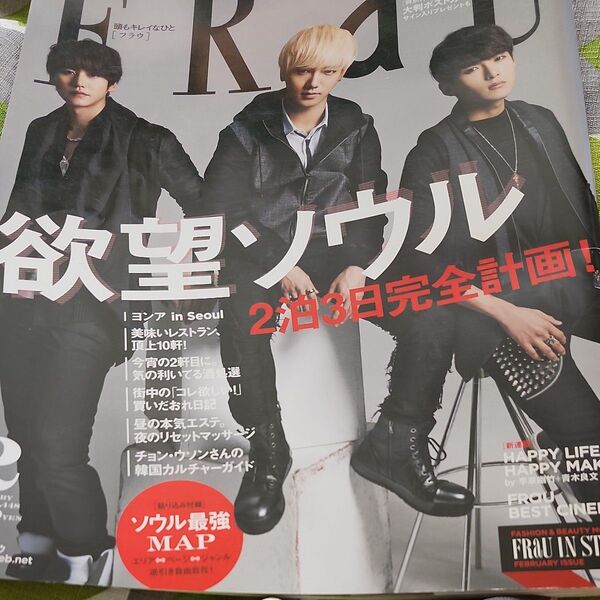 FRaU (2013年2月号) 月刊誌/講談社