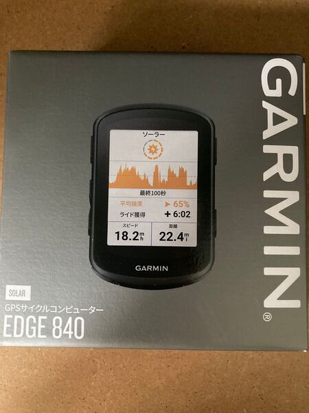 【新品未使用】GARMIN Edge 840 Solar