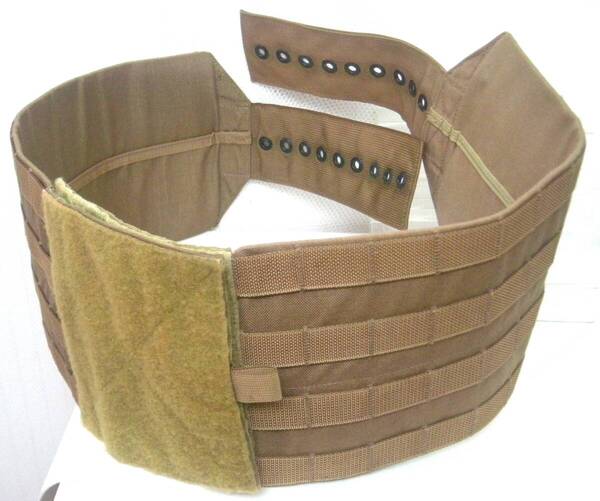 MOLLE ウェビング付 ミリタリー プレートキャリア 用 カマーバンド コヨーテブラウン