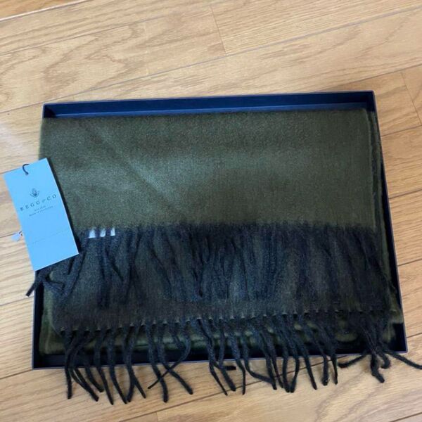 BEGGxCO ベグアンドコー カシミアマフラーArran リバーシブル