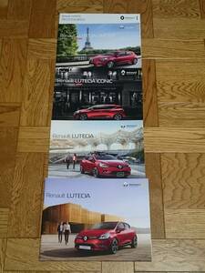 ルノー　ルーテシア　RENAULT　LUTECIA　カタログ(2019年2月)　アクセサリーカタログ(2018年12月)　新品　入手困難 【管理(YF)-201902-LT】