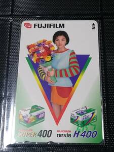 田中麗奈　テレホンカード　テレカ　テレフォンカード　富士フイルム　FUJIFILM　カメラ購入特典　新品　未使用　非売品　希少品　入手困難