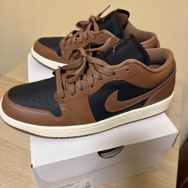 NIKE AIR JORDAN 1 LOW ブラウン ブラック エアジョーダン1