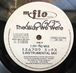 レア 1998 ｍ-flo / The Way We Were / Too Much Sense エムフロウ Labsoul 12 33 1/3 LSR-003 絶版