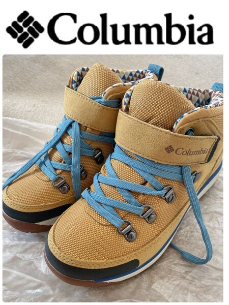 ユースカラサワ2ライトウォータープルーフ Columbia 登山靴 トレッキングシューズ 20センチ